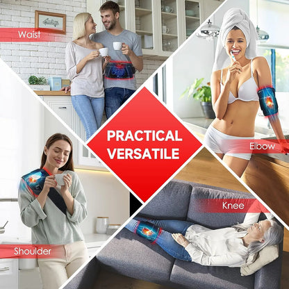 Red Light Therapy Belt – Infrared Recovery Wrap for Back, Waist & Shoulders | 660nm & 850nm Dual Light