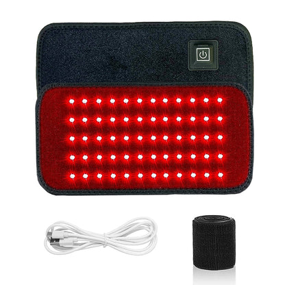 Red Light Therapy Belt – Infrared Recovery Wrap for Back, Waist & Shoulders | 660nm & 850nm Dual Light